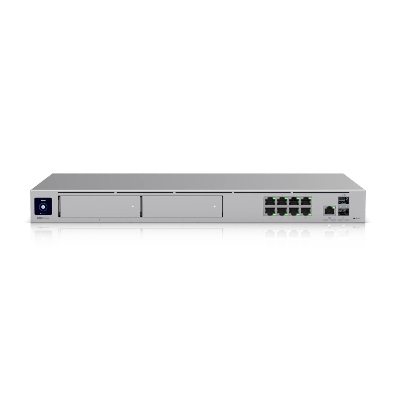 Ubiquiti Dream Machine Pro Max Professional-grade Rack-mount Cloud Gateway,10 Gbps Multi-WAN Load Balancing 2 NVR Drive