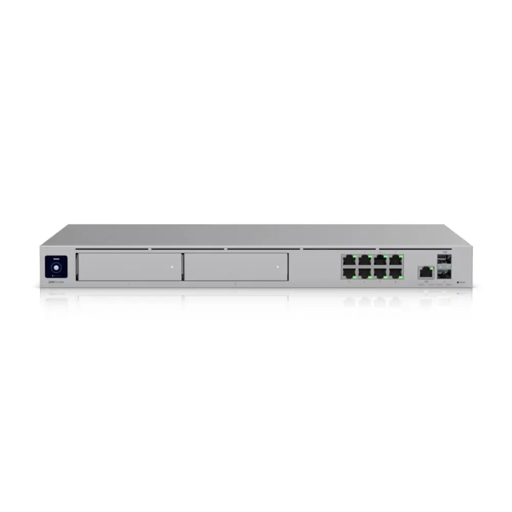 Ubiquiti Dream Machine Pro Max Professional-grade Rack-mount Cloud Gateway,10 Gbps Multi-WAN Load Balancing 2 NVR Drive