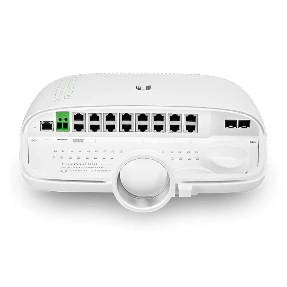 Ubiquiti EdgePoint 16 Port PoE Outdoor WISP Switch - 4x 54v/24v Ports 12x 802.3af 48v - ESD Protection,