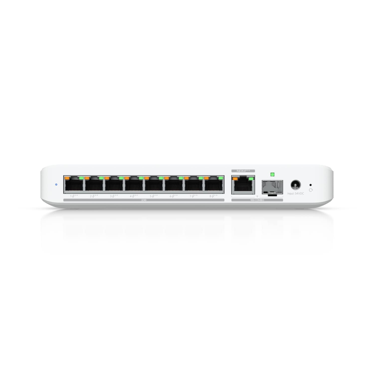 Ubiquiti Flex 2.5G PoE 8-port 2.5 GbE PoE++ Switch,10 RJ45/SFP+ Combination Uplink Port,Powered With PoE+++ & PSU (Sold