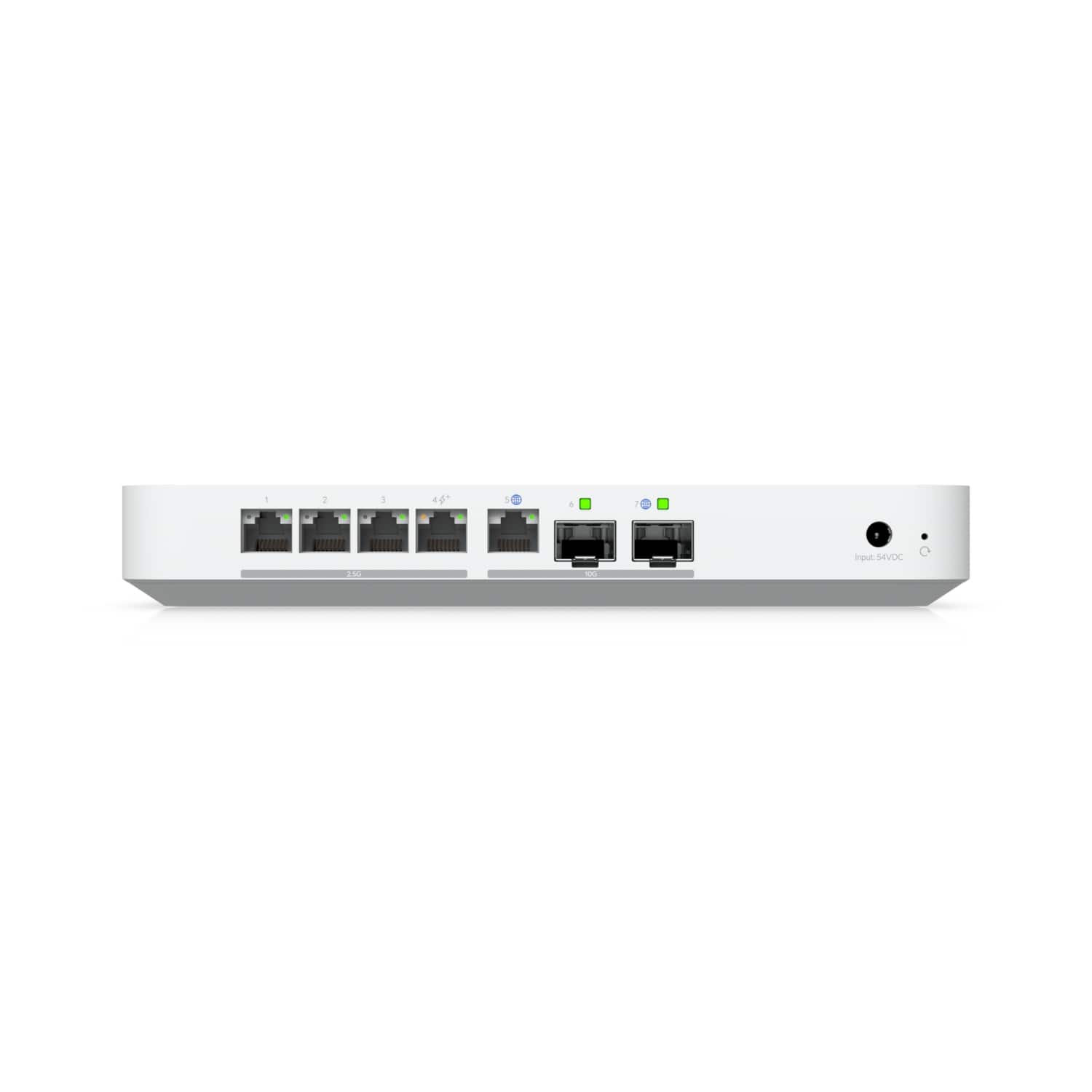 Ubiquiti Gateway Fiber Desktop 10G Independent Gateway,Integrated 4-port 2.5 GbE Switch Managed With a CloudKey,5 Gbps
