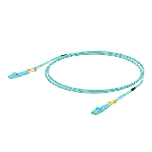 Ubiquiti MultiMode 10 Gbps OM3 Duplex LC Cable 0.5m Length Single Unit,10 Throughput LC-LC Connector