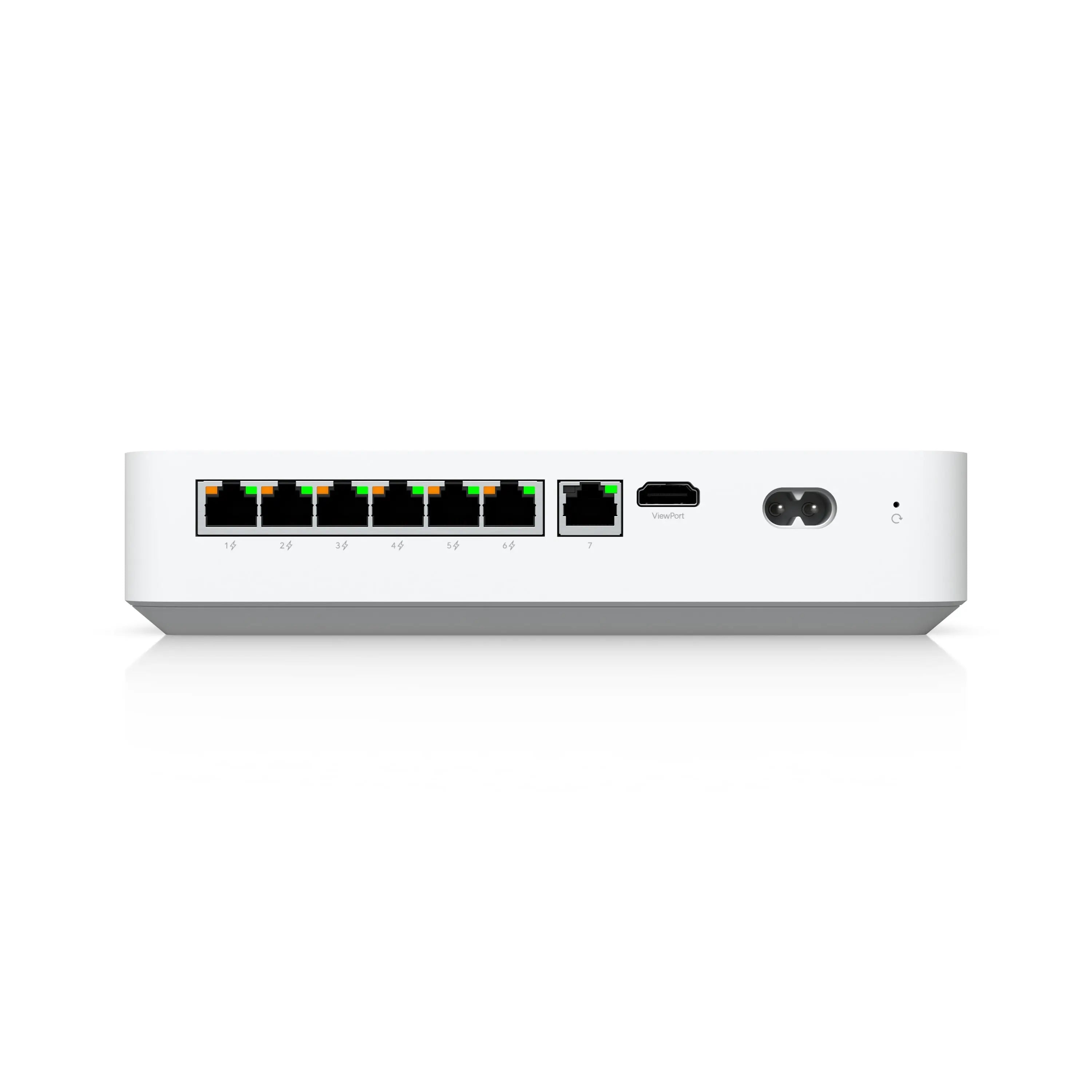 Ubiquiti Network Video Recorder Instant NVR 3.5’’ HDD Support,Integrated 6-port PoE Switch,HDMI View Port Capacity