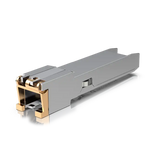 Ubiquiti SFP+ to RJ45 Transceiver Module 1/2.5/5/10GBase-T Copper 1/2.5/5/10 Gbps Throughput Supports Up To 100m