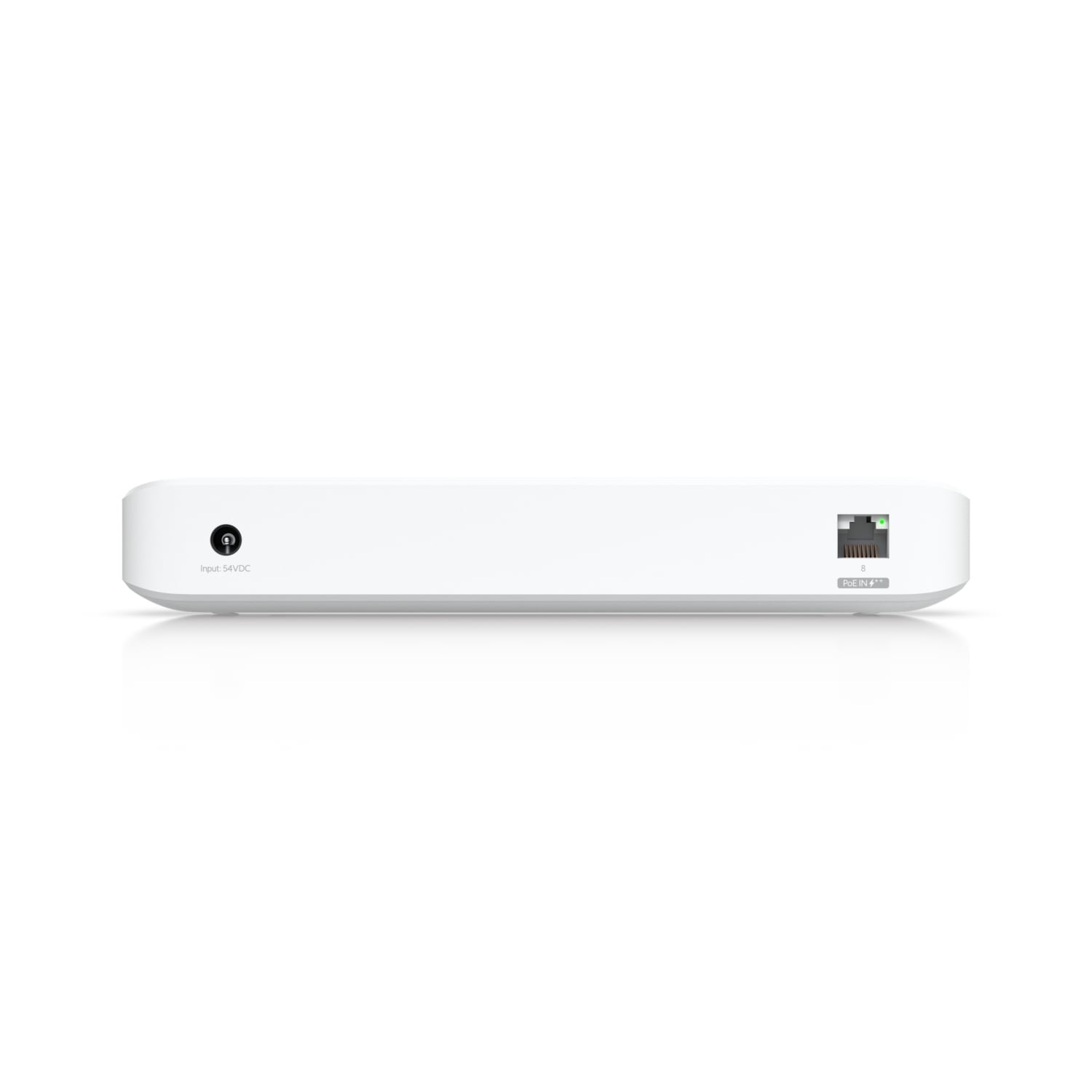 Ubiquiti Ultra 42W Compact Layer 2 8-port GbE PoE Switch Versatile Mounting Options 7 PoE/PoE+ No Power Supply PoE++