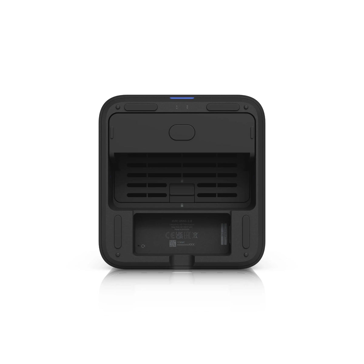 Ubiquiti UNAS 2 Black UniFi Network Attached Storage nas (2)3.5’’ HDD Bays 2.5 GbE Networking USB-C Connectivity PoE++