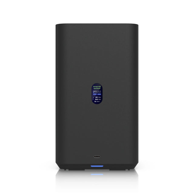 Ubiquiti UNAS 2 Black UniFi Network Attached Storage nas (2)3.5’’ HDD Bays 2.5 GbE Networking USB-C Connectivity PoE++
