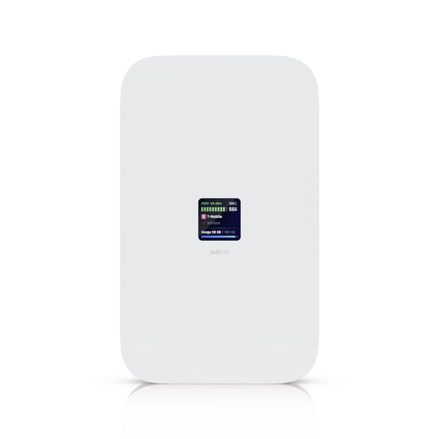 Ubiquiti UniFi 5G Max A High-Performance (3.4 GBps) Modem Deployment. Adopt Through PoE Port Delivers Automatic Setup