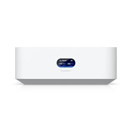 Ubiquiti UniFi Express 7 Mesh-scalable Super-compact 10G Cloud Gateway Integrated WiFi With 6 GHz support 140 m²