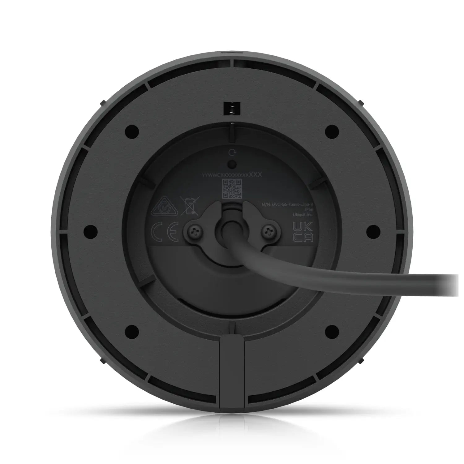 Ubiquiti UniFi G5 Turret Ultra,Black. Ultra-compact Tamper-resistant IK04 IP66 Weatherproof 2K HD PoE Camera Long-range
