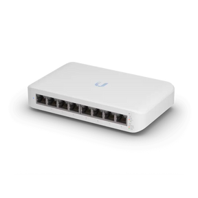 Ubiquiti UniFi Switch USW-Lite-8-POE 4x PoE Output Ports 52W Supply Fanless Wall Mount Kit Included 2Yr Warr