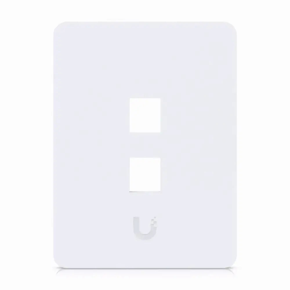 Ubiquiti Universal Paintable Keystone Wall Plate 4-Pack Cover For Clean Customizable Finish.