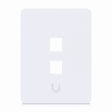 Ubiquiti Universal Paintable Keystone Wall Plate 4-Pack Cover For Clean Customizable Finish.