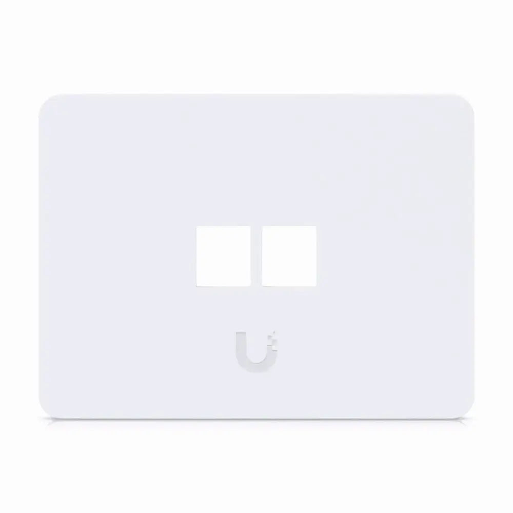 Ubiquiti Universal Paintable Keystone Wall Plate 4-Pack Cover For Clean Customizable Finish.