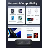UGREEN 100W USB C Charger Nexode 4 Ports Charging Station Fast Laptop GaN II Compatible with MacBook Pro Dell XPS 15