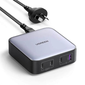 UGREEN 100W USB C Charger Nexode 4 Ports Charging Station Fast Laptop GaN II Compatible with MacBook Pro Dell XPS 15