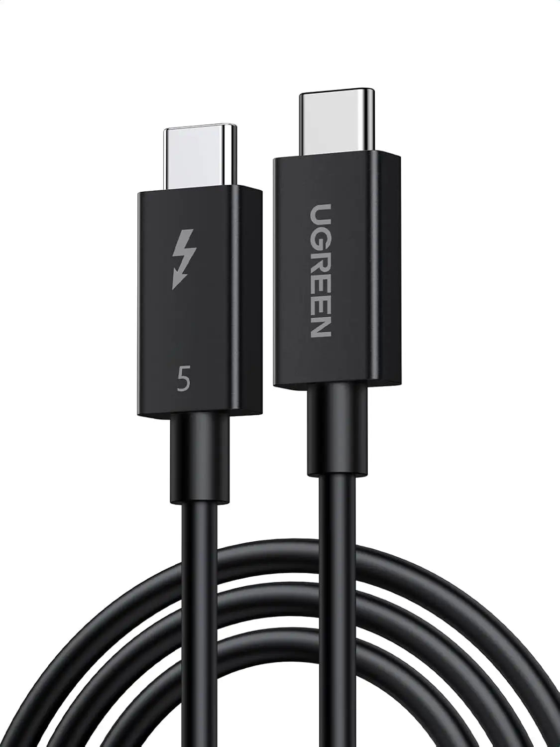 UGREEN 240W Thunderbolt 5 USB C Cable 80Gbps Intel Certified 1M | with 120Gbps Bandwidth Boost 16K/8K@60Hz Compatible 4