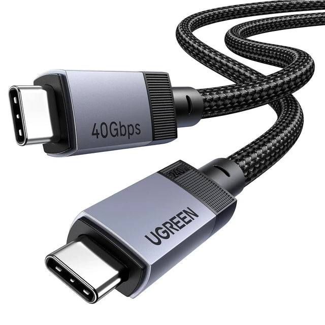 UGREEN 240W USB C Cable 4 Gen3 40Gbps PD3.1 Fast Charging Type 1M