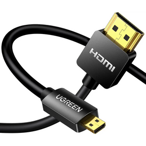 UGREEN 4K@60Hz Micro HDMI to 2.0 Cable 1M High-Speed Support 3D HDR ARC Ethernet Audio Return Compatible with Raspberry