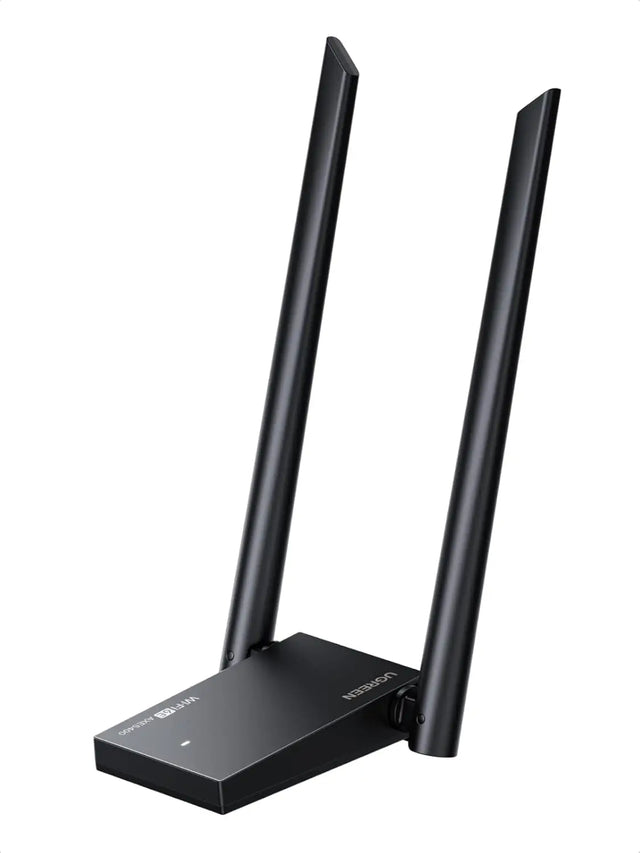 UGREEN AX5400 WiFi 6E Adapter Tri-Band 2.4G/5G/6G USB 3.0 High Gain Dongle WPA3 Encryption Low-Latency Wireless