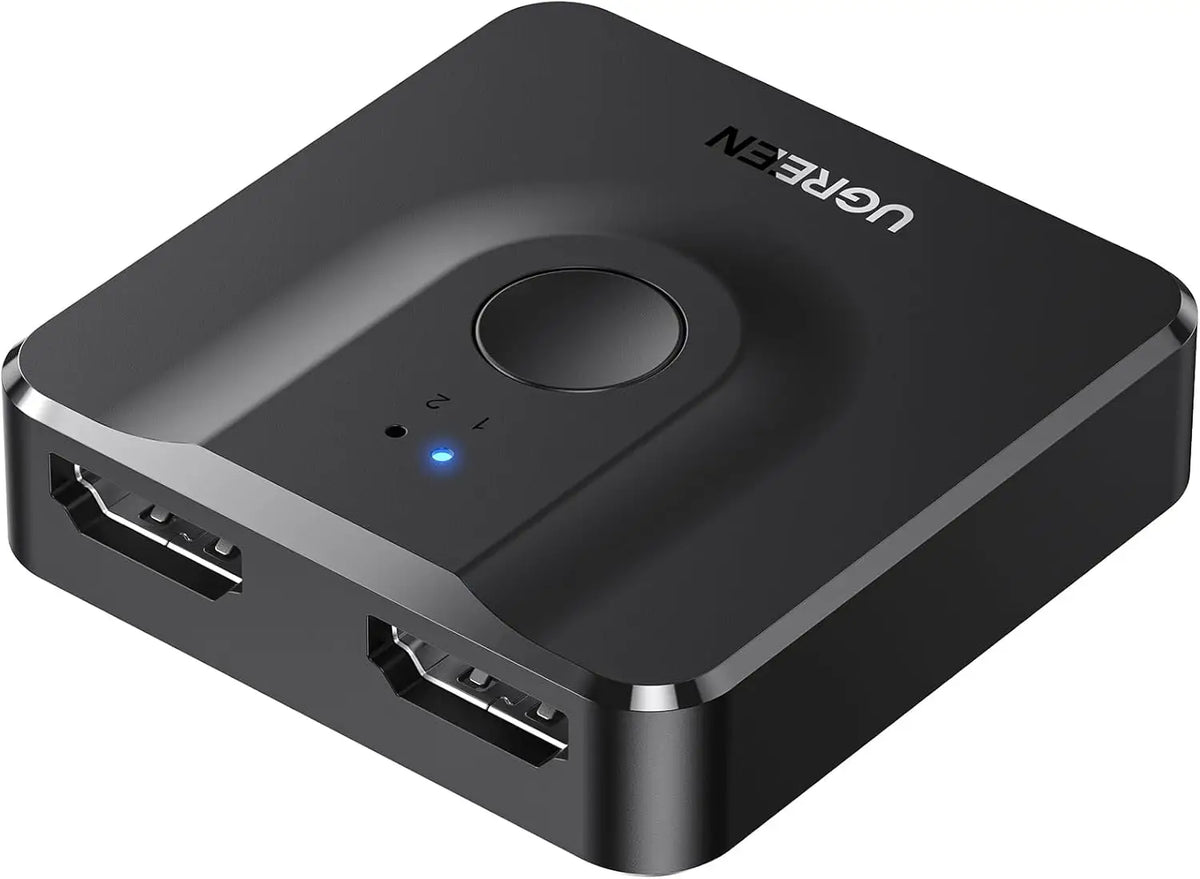 UGREEN HDMI Switch 2 in 1 Out 4K 60Hz Splitter Bi-Directional Input Output Support 3D Compatible with Xbox PS4 PS5