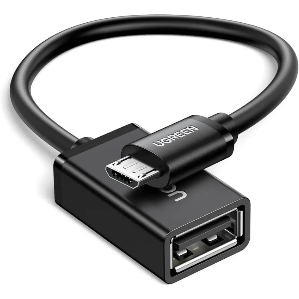 UGREEN Micro USB Adapter OTG Cord Male to Type A Female Adaptor On The Go Cable Compatible with Galaxy S7 S6 Edge S4 S3