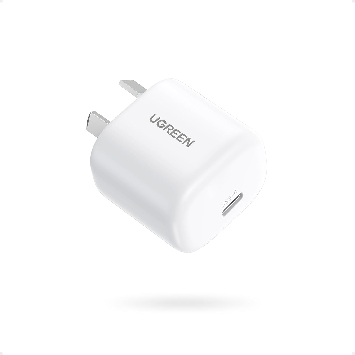 UGREEN Mini 20W USB C Charger AU Plug PD Fast Charging Block Type Power Adapter