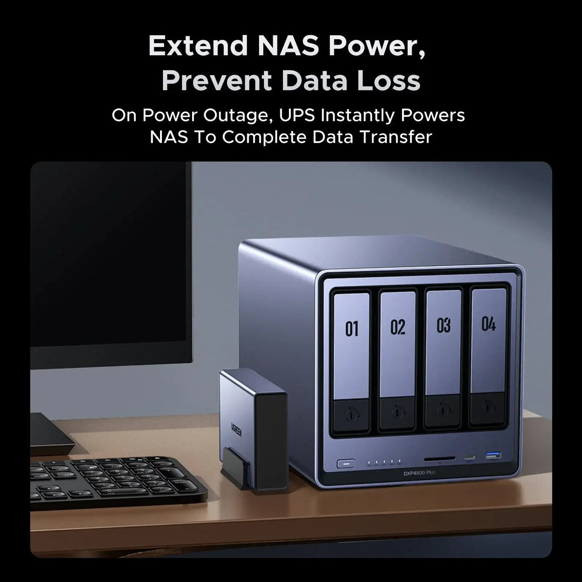 UGREEN NAS 120W DC Uninterruptible Power Supply