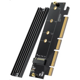 UGREEN NVMe PCIe Adapter M.2 SSD to 4.0 X16/X8/X4 Card with Heat Sink for M-Key and M&B-Key 2280/2260/2242/2230