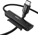 UGREEN SATA III to USB C Adapter Cable for 2.5’’ SSD and HDD Hard Drive Connector 5Gbps Support UASP Thunderbolt 3