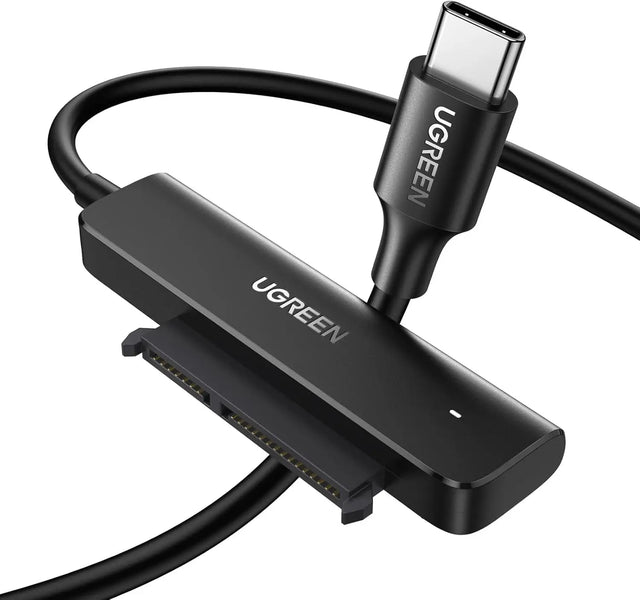UGREEN SATA III to USB C Adapter Cable for 2.5’’ SSD and HDD Hard Drive Connector 5Gbps Support UASP Thunderbolt 3