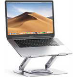 UGREEN Laptop Stand for Desk Holder with 360° Rotating Base Adjustable Computer Riser Ergonomic Compatible MacBook