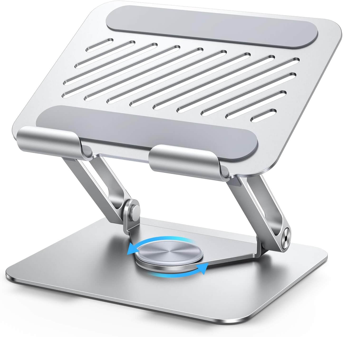 UGREEN Tablet Stand for Desk 360° Rotating Adjustable Holder Foldable Compatible with iPad Pro Air Mini Galaxy Tab