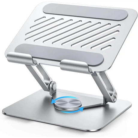 UGREEN Tablet Stand for Desk 360° Rotating Adjustable Holder Foldable Compatible with iPad Pro Air Mini Galaxy Tab