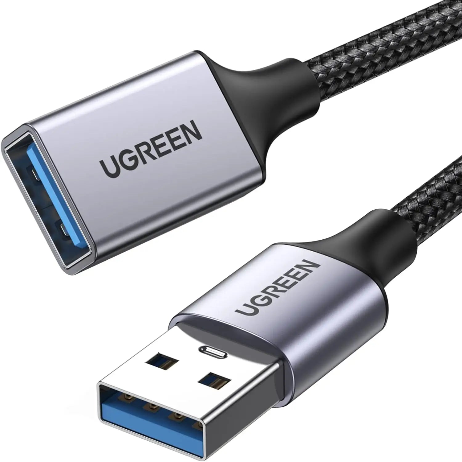 UGREEN USB 3.0 Extension Cable 5M Type A Male to Female Extender Cord Nylon Braided 5Gbps Data Transfer Cables