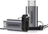 UGREEN USB C to Micro Adapter 2 Pack Type Female Male Charger Converter Connector Compatible with Galaxy S7 Edge S6 S4