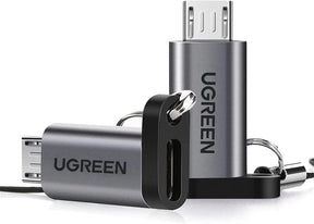 UGREEN USB C to Micro Adapter 2 Pack Type Female Male Charger Converter Connector Compatible with Galaxy S7 Edge S6 S4
