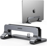UGREEN Vertical Laptop Stand Holder for Desk Adjustable Aluminum Dock Compatible with MacBook Surface Book Chromebook