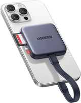 UGRREN Magnetic SD 4.0 Card Reader 312MB/S Read Rate USB C External Memory with 100W PD for SD/SDXC/SDHC/Micro