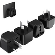 Universal Travel Adapter x 1 US/UK/EU/India to AU Power Plug 3-Pin Adapters With Safety Grounded Pin