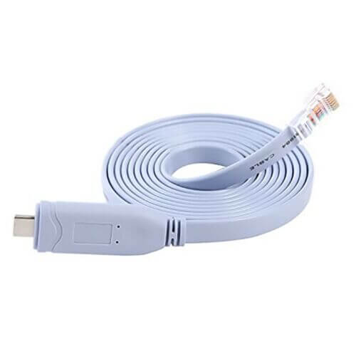 USB-C Console Configuration Cable to RJ45 Serial Router Debuggingconsumables