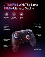 VITURE x 8BitDo Ultimate 2C Bluetooth Controller for Switch 2 &