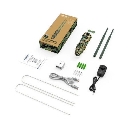WAVLINK 1200Mbps Outdoor WiFi Extender Yard Router Repeater Long Range with POE