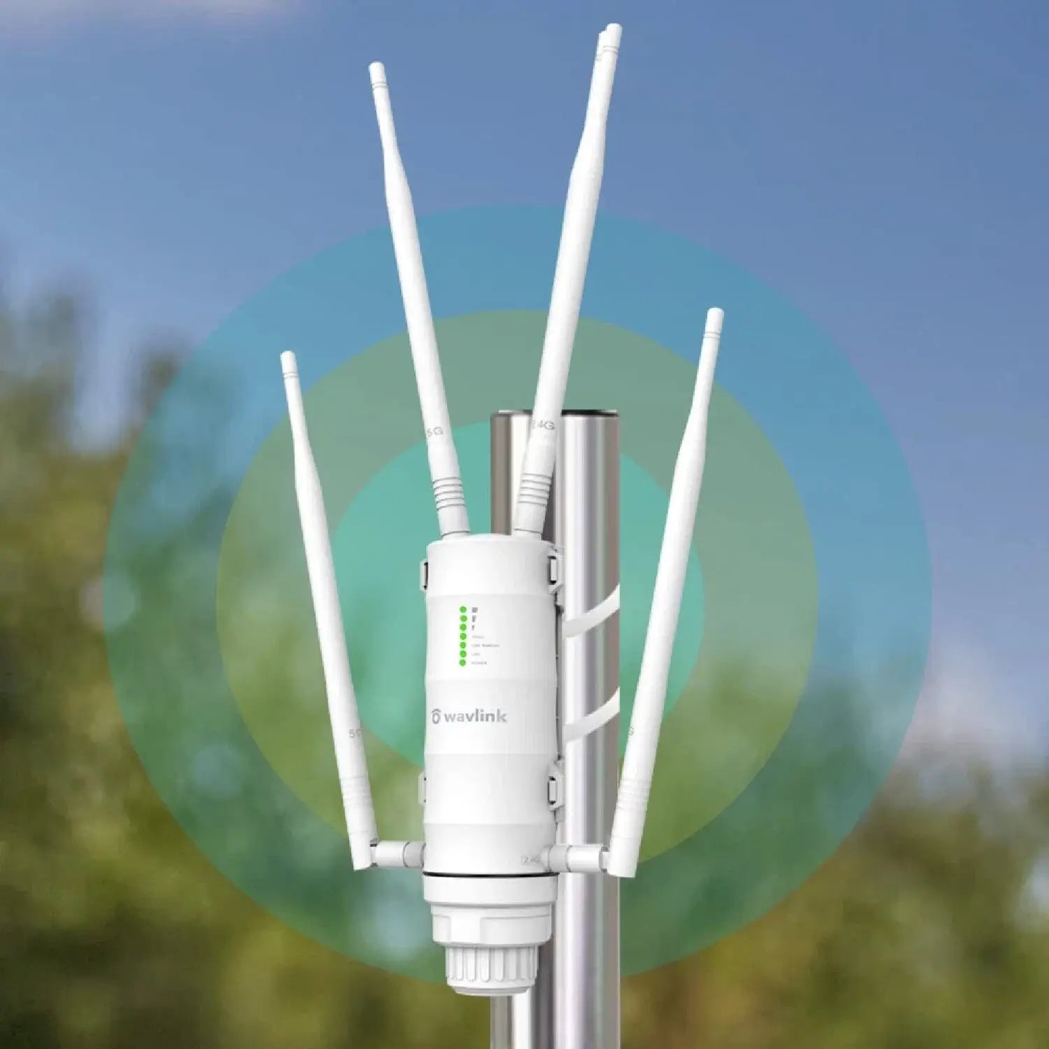 WAVLINK Aerial HD4 AC1200 Dual Band Long Range Outdoor WiFi Extender Router