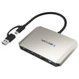 WAVLINK DisplayLink USB 3.0 or C to DisplayPort HDMI Adapter Dual 5K/4K@60Hz 4IN1 Monitor Hub for Dell HP Surface