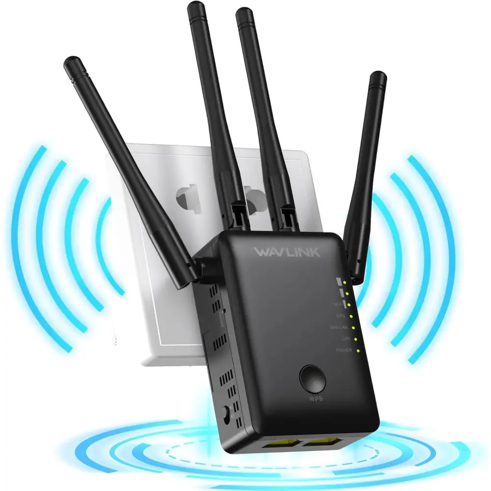 WAVLINK Wi-Fi Range Extender AC1200 Wireless WiFi Booster AP Access Point Repeater Signal with Dual Band 5Ghz 2.4Ghz