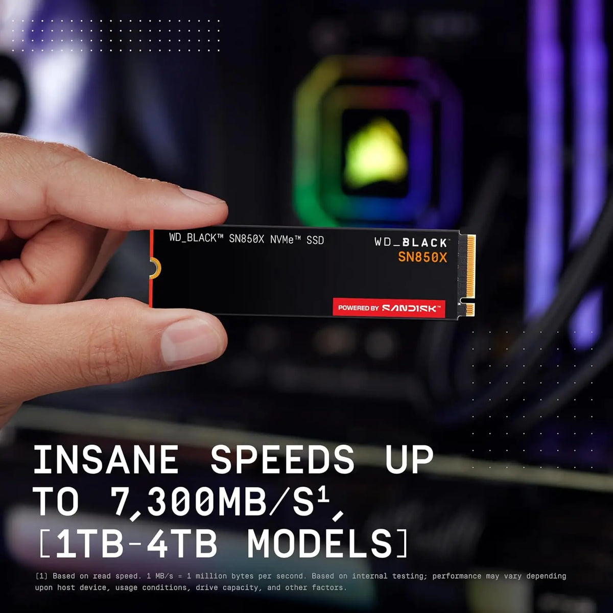 Western Digital Black,CSSD 4 TB PCIE GEN4,M.2 Form Factor
