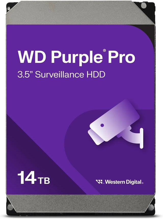 Western Digital WD Purple Pro 14TB 3.5’’ WD142PURP Smart Video HDD