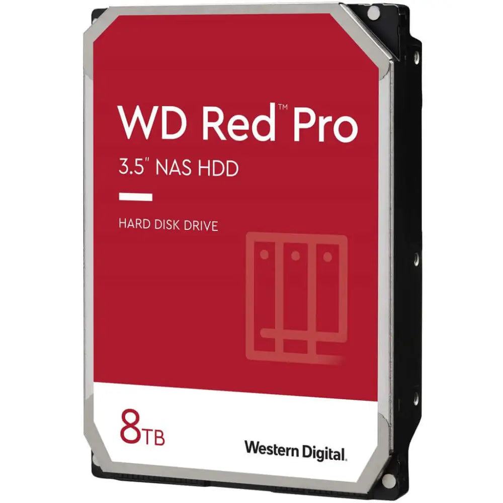 Western Digital WD Red Pro 3.5’’ 8TB SATA Internal NAS Hard Drive HDD WD8003FFBX