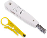 Wire Pliers Punch Down Tool Ethernet KroneTool for RJ45 Socket Cat5/Cat6/Cat7 & Telephone Cable Impact IDC Data